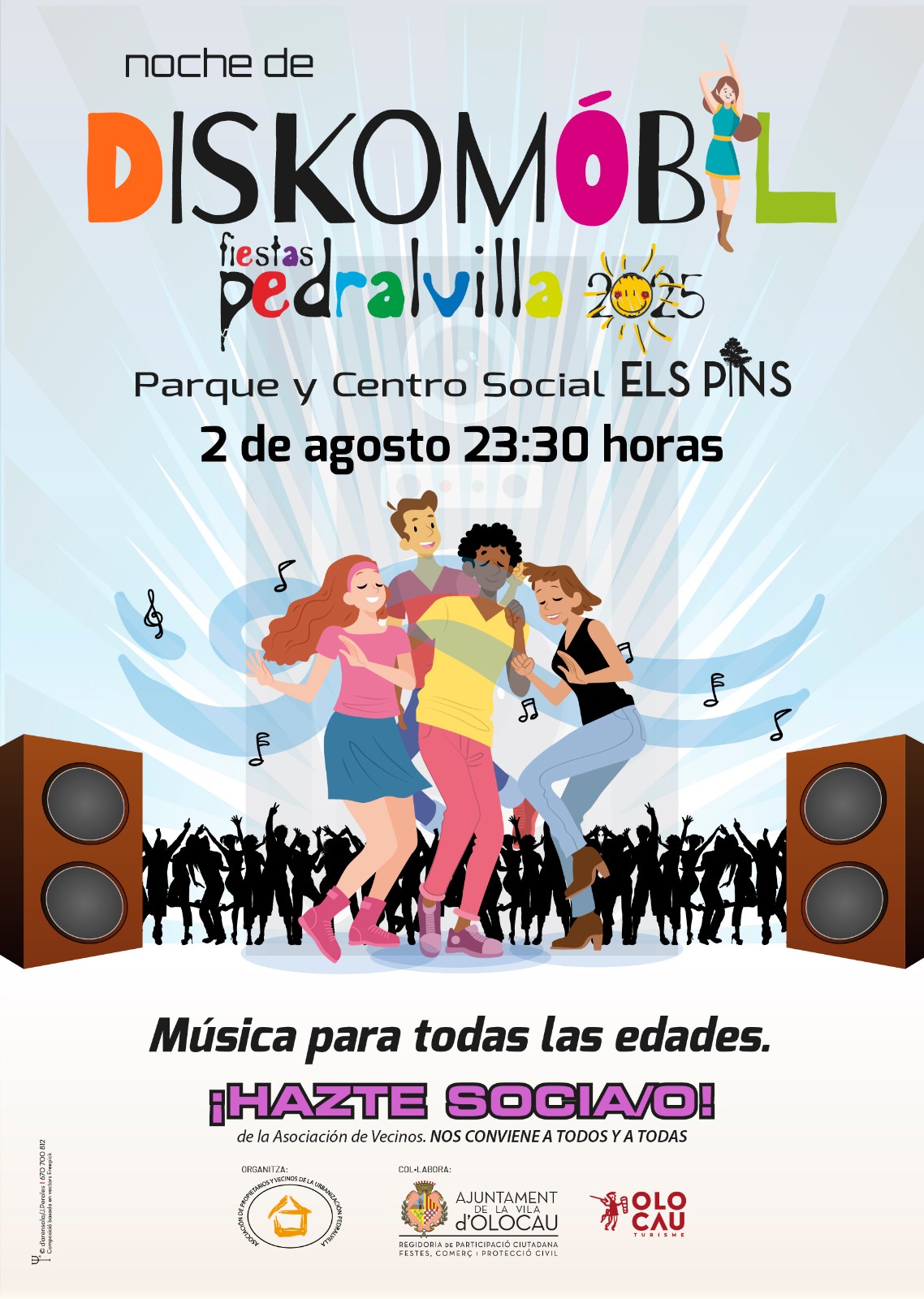 Discomòbil (Festes d'Estiu de la urbanització Pedralvilla)